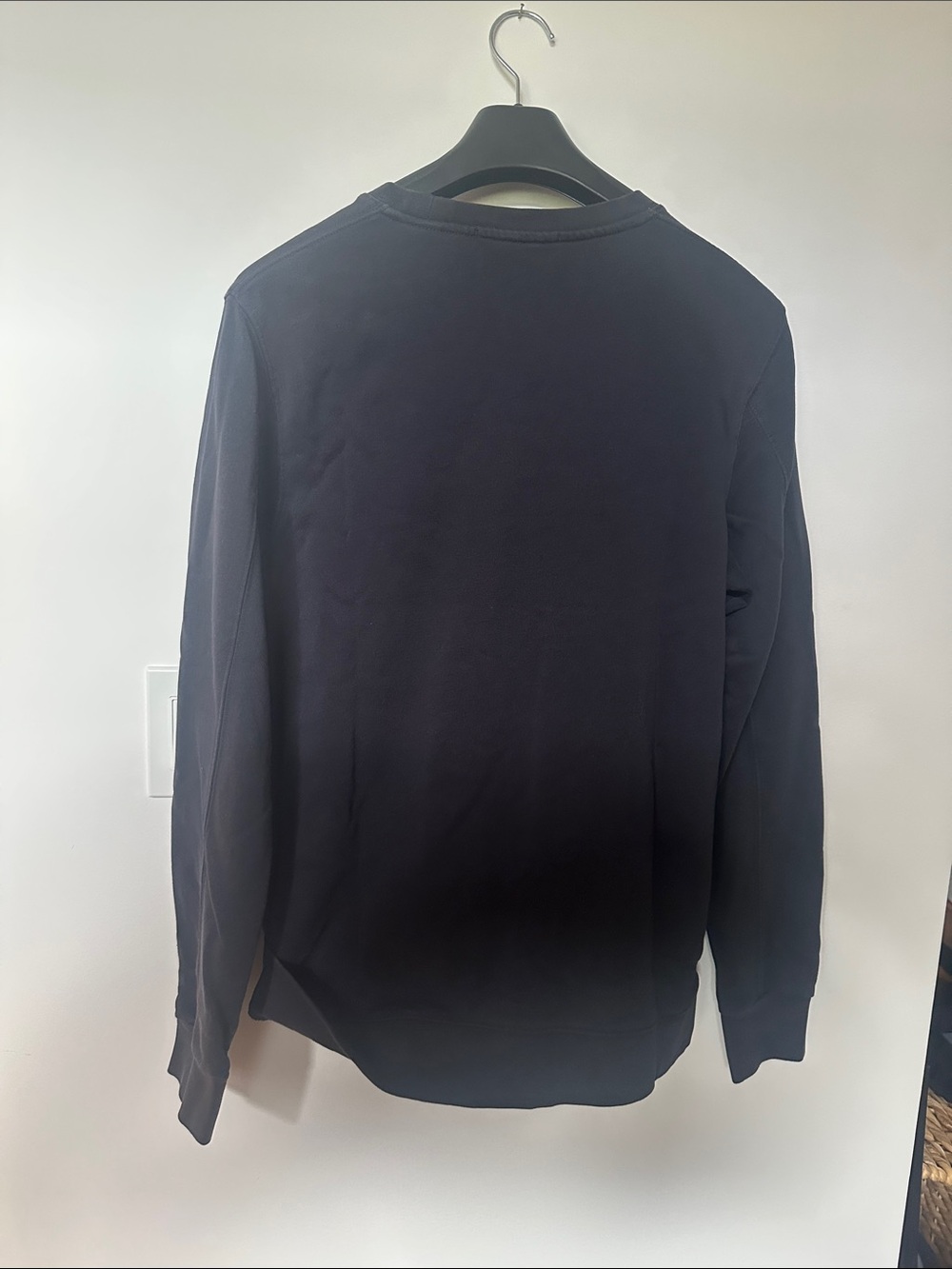 Scotch & Soda navy blue Crewneck with Multicolor Raised Logo - Picture 4 of 4